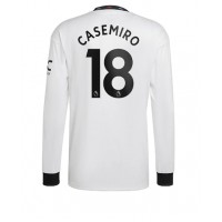 Dres Manchester United Casemiro #18 Gostujuci 2022-23 Dugi Rukav